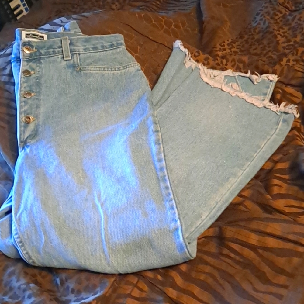 VINTAGE  90s button fly flare jeans Xhilaration